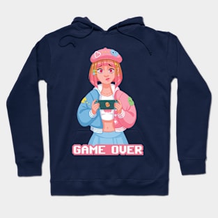 Game Over - Hardcore Gamer Girl - Switch Hoodie